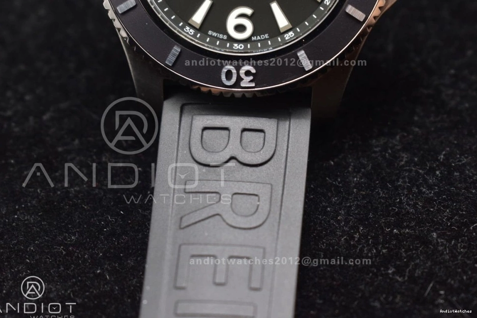 467 Superocean Rubber 1:1 Best Dial A Black Versatile TF Black Bezel Automatic Strap Black On 44 Edition 0322
